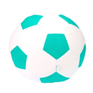 Dětský taburet MÍČ 50 cm - bílá + mentolová