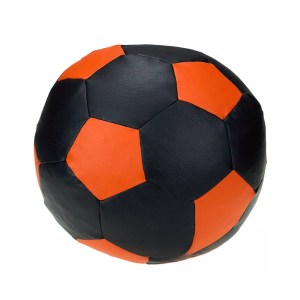 Dětský taburet MÍČ 50 cm - černá + oranžová