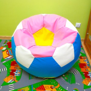 Dětský taburet MÍČ 50 cm - Lilie