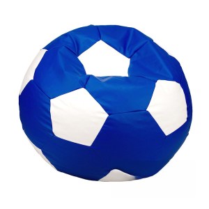 Dětský taburet MÍČ 50 cm - modrá + bílá