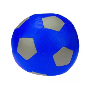 Dětský taburet MÍČ 50 cm - modrá + šedá