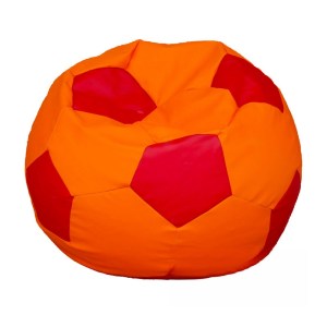 Dětský taburet MÍČ 50 cm - oranžová + červená