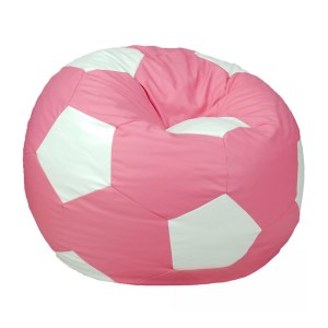 Dětský taburet MÍČ 50 cm - růžová + bílá