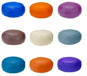 Dětský taburet s přehyby ROLLER 50x20 cm - volba barvy (7/8)