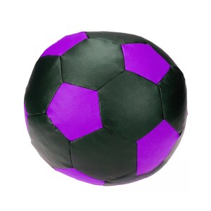 Sedací vak - míč 70 cm - černá + světlefialová