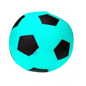 Sedací vak - míč 70 cm - mentolová + černá