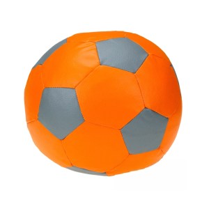 Sedací vak - míč 70 cm - oranžová + šedá