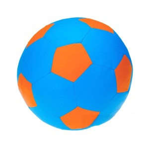 Sedací vak - míč 70 cm - světlemodrá + oranžová