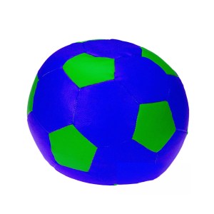Sedací vak - míč 80 cm - modrá + zelená