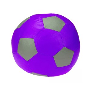 Sedací vak - míč 80 cm - světlefialová + šedá