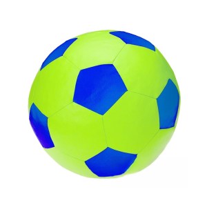 Sedací vak - míč 80 cm - zelená + modrá