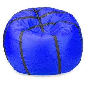 Sedací vak - míč basketballový - modrý