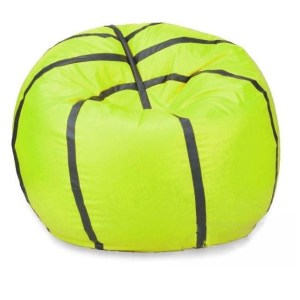 Sedací vak - míč basketballový - zelený