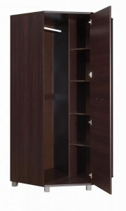 Ilustrační foto - Rohová šatní skříň MAXIMUS M34 kaštan wenge (2/2)
