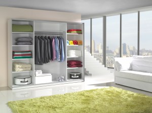 Ilustrační foto - Šatní skříň LUX 27 zrcadla (2/2)