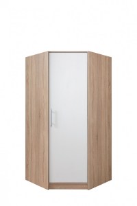Ilustrační foto - Sestava SMART C dub sonoma + bíly lux (4/7)