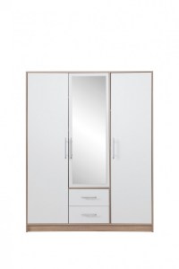 Ilustrační foto - Sestava SMART C dub sonoma + bíly lux (6/7)