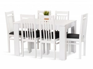 Jídelní sestava DOROTA  stůl + 6 židlí