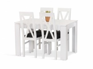 Jídelní sestava WANDA  stůl + 4 židle
