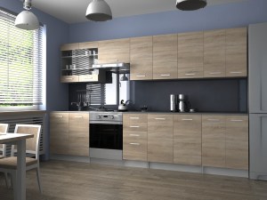 Kuchyňská linka PAMELA 320x260 - Sonoma