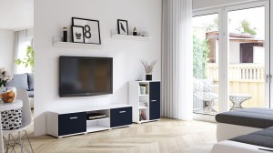 Obývací sestava FIGO C - Marine blue mat