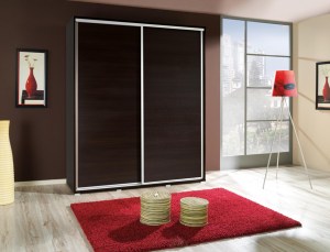 Šatní skříň PENELOPA 155 kaštan wenge