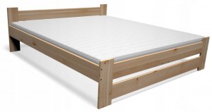 Postel 140x200 borovice + matrace (3/3)