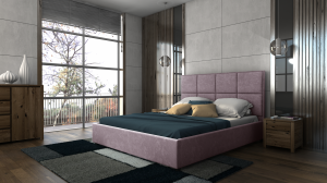 Postel ENZO 180x200 růžová - RIVIERA 62
