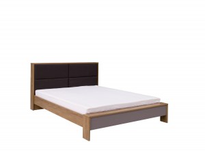 Postel LATIKA SOFT dub riviera / bílá
