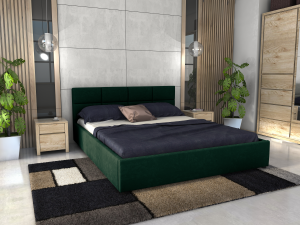 Postel LIDIA 160x200 zelená - RIVIERA 38