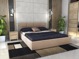 Postel LIDIA 180x200 béžová - RIVIERA 24