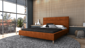 Postel ROSE 140x200 měděná - RIVIERA 56