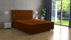 Postel VIKI 160x200 měděná - RIVIERA 56