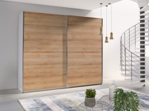 Šatní skříň LUX 25 dub riviera