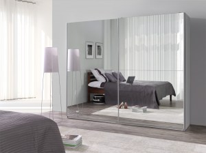 Šatní skříň LUX 27 zrcadla
