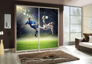 Šatní skříň PENELOPA 205 Fotbalisté 1