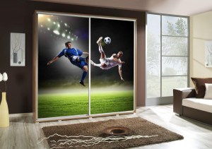 Šatní skříň PENELOPA 205 Fotbalisté 2