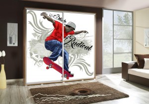 Šatní skříň PENELOPA 205 Skate 2